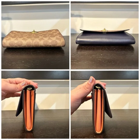 Coach Signature Colorblock Marlow Chain Crossbody - Picture 9 of 11